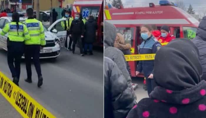 Două fete au fost lovite de o maşină de Poliţie în Bucureşti 